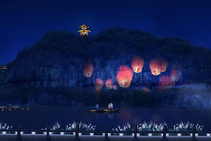 ɽ��ҹ�ε���˸������