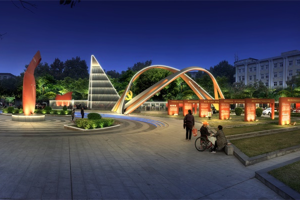 �������괨�ع㳡ҹ����������Ч��չʾ